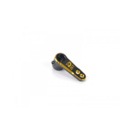 Dash aluminio Clamp brazo de servo - 25T negro/dorado