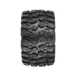 Pro-Line 1/10 Hyrax F/R 2.8" MT rueda completa 12mm/14mm Black Raid (2) - Imagen 2