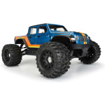 Pro-Line 1/10 Hyrax F/R 2.8" MT rueda completa 12mm/14mm Black Raid (2) - Imagen 6
