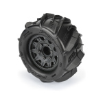 Pro-Line 1/10 Dumont F/R 2.8" MT rueda completa 12mm/14mm Black Raid (2) - Imagen 5