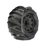 Pro-Line 1/10 Dumont F/R 2.8" MT rueda completa 12mm/14mm Black Raid (2)