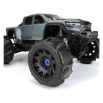 Pro-Line 1/6 Dumont Sand/Snow F/R 5.7" neumático MTD 24mm Black Raid (2) - Imagen 4