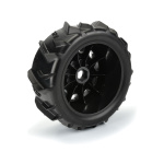 Pro-Line 1/6 Dumont Sand/Snow F/R 5.7" neumático MTD 24mm Black Raid (2) - Imagen 5