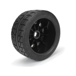 Pro-Line 1/6 Menace HP BELTED F/R 5.7" MT rueda completa 24mm Blk Raid (2) - Imagen 3