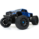 Pro-Line 1/6 Menace HP BELTED F/R 5.7" MT rueda completa 24mm Blk Raid (2) - Imagen 5