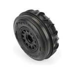 Pro-Line Dumont delantero Paddle/Rib 2.2"/3.0" 1/10 SC Mounted on 12mm Black Raid Whees (2 unidades) - Imagen 5