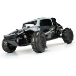 Pro-Line Dumont delantero Paddle/Rib 2.2"/3.0" 1/10 SC Mounted on 12mm Black Raid Whees (2 unidades) - Imagen 6