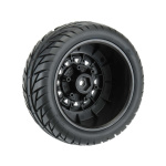 Pro-Line Street Fighter delantero/trasero 2.2"/3.0" 1/10 SC Mounted on 12mm Black Raid rueda (2 unidades) - Imagen 3