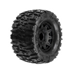 Pro-Line 1/10 Trencher F/R 2.8" MT rueda completa 12mm/14mm Black Raid (2)