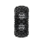 Pro-Line Badlands delantero/trasero 2.2"/3.0" 1/10 SC Mounted on 12mm Black Raid rueda (2 unidades) - Imagen 3