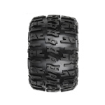 Pro-Line 1/8 Trencher X F/R 3.8" MT rueda completa 17mm Black Raid (2) - Imagen 2