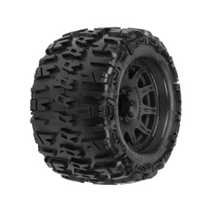Pro-Line 1/8 Trencher X F/R 3.8" MT rueda completa 17mm Black Raid (2)