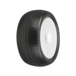 Pro-Line 1/8 Buck Shot S3 F/R 4.0" rueda completa 17mm Wht Zero Offst Whls (2)