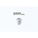 Reve D acero inoxidable BH tornillo (M3×6mm, 10 unidades)