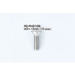 Reve D acero inoxidable FH tornillo (M3×10mm, 10 unidades)