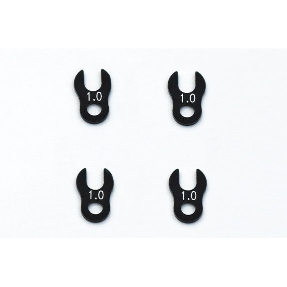 RC-KS110 Reve D aluminio Crab separador 1H tipo (1.0mm thickness, 4 unidades) - Imagen 1
