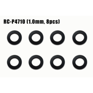 Reve D POM 4mm × 7mm separador (1.0mm thickness, 8 unidades)