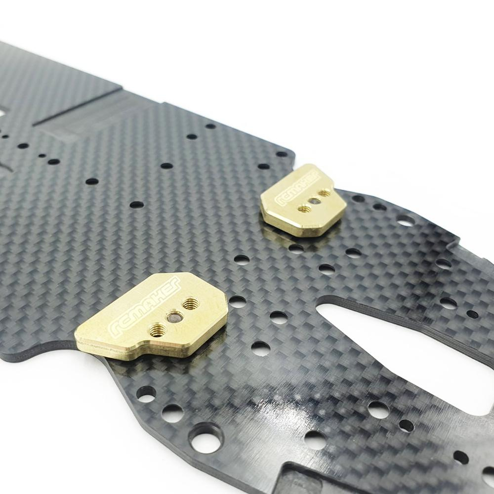 RCM-AMXAW-R RC Maker "Weight cambio" ajustable LCG Chassis Weights para Awesomatix (trasero·2 unidades) - Imagen 1