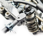 RC Maker carbono "Quick Adjust" soporte trasero de carrocería separador para Mugen MTC2 - Imagen 3