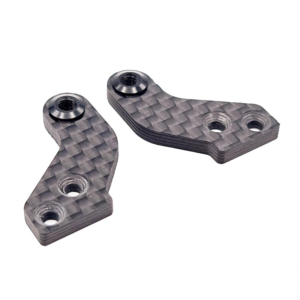 RCM-T420-CSAR RC Maker HD carbono trasero ARS dirección brazo para Xray T4'20 - Imagen 1