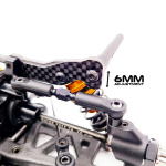 RC Maker GeoCarbon trasero ajustable HRP torreta de amortiguadores para Xray T4'20 (Standard Height) - Imagen 2