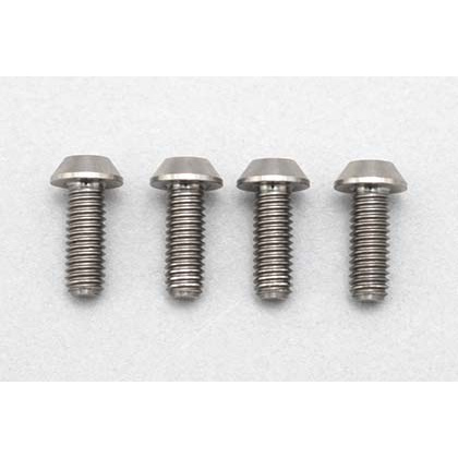 RP-041-08 Racing Performer Precision mecanizado titanio BH Socket tornillo M3×8mm (4 unidades) - Imagen 1