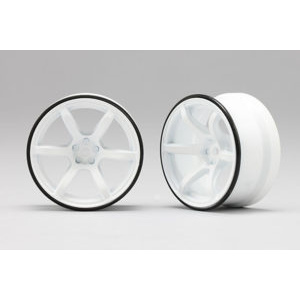 RP-6313W6 Racing Performer High Traction llanta de drift (6mm Offset·blanco·2 unidades) - Imagen 1