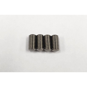 Reve D Super Precision Machine Cut titanio M4 x 8mm tornillo prisionero (4 unidades)