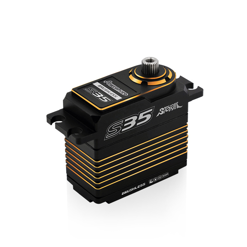 S35-Gold Power HD S35 Gold (0.075s/30.0kg/7.4V) servo brushless - Imagen 1