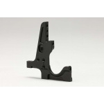 Yokomo YZ-4SF2 aluminio trasero Bulk Head (izquierdo)