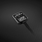 Power HD aluminio Smart SG High Stability Gyro Silver para Drift coche