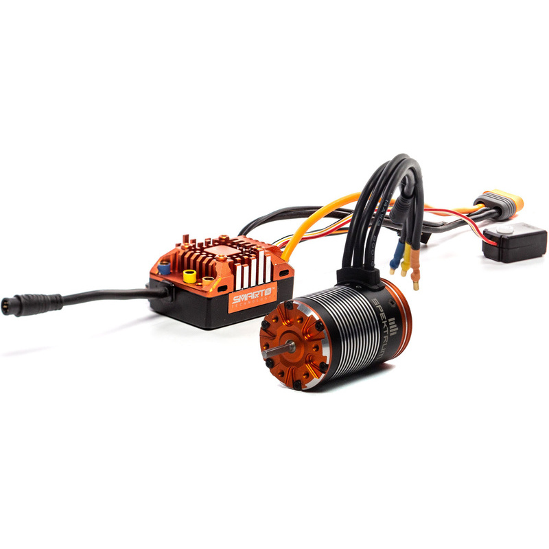 SPMXSEMC08 Spektrum Firma 60A ESC & 2100KV Motor Crawler Power sistema Combo juego - Imagen 1