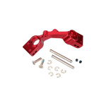Traxxas aluminio trasero mangueta de rueda portamangueta (2 unidades, rojo)