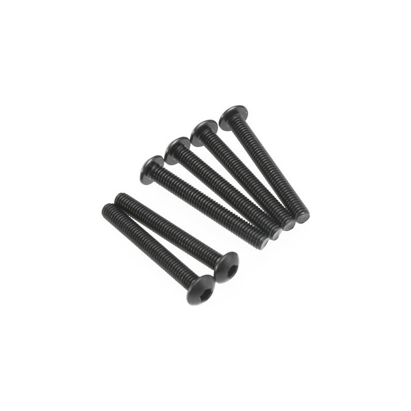 TRA2591 Traxxas tornillo de cabeza redonda M3x23mm (6 unidades) - Imagen 1