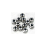 Traxxas 2.5mm Nylon Locking tuerca (12 unidades)
