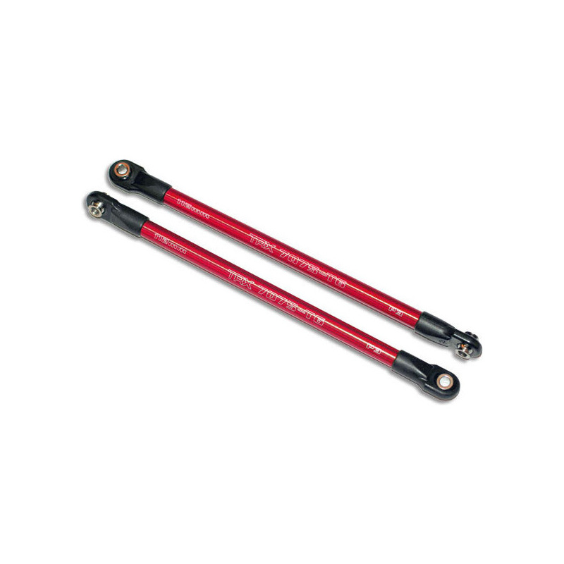 TRA5319X Traxxas aluminio Push Rod (rojo, 2 unidades) - Imagen 1