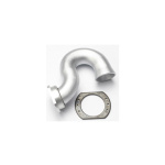 Traxxas TRX 2.5/R & 3.3 Exhaust Header con muelle soporte