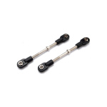 Traxxas dirección Linkage tirante ajustable 3x50mm con Short rótula (4 unidades)