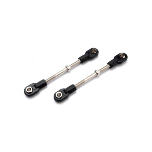 Traxxas dirección Linkage tirante ajustable 3x50mm con Short rótula (4 unidades)