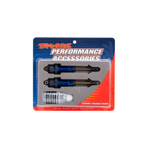 Traxxas GTR XX-Long amortiguador con PTFE-Coated & TiN eje (azul, 2 unidades)