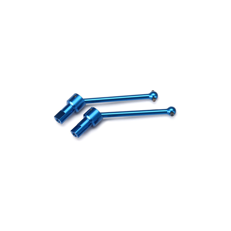 TRA7650R Traxxas palier de aluminio conjunto (azul, 2 unidades) - Imagen 1