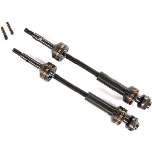 Traxxas trasero CV palier acero-Spline (2 unidades)