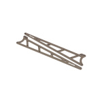 Traxxas barra antivuelco Side placa (Charcoal gris)