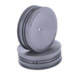 Schumacher llanta hexagonal delantera Slim - 2WD - negro (2 unidades)