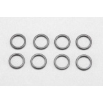 Yokomo 5×7×1mm aluminio arandela de ajuste (8 unidades, negro)