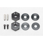 Yokomo BD8/BD7 4.5mm Clamp buje de rueda con 0.5/1.0mm separador