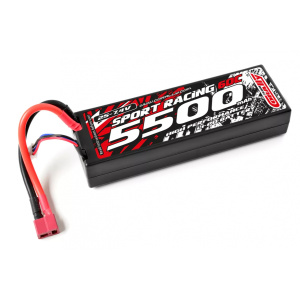Corally Power Racing 5500mAh 7.4V 2S 60C LiPo (T-Plug)
