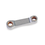 Connecting Rod w/piston pasador retainers (3 unidades.)