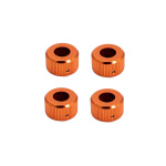Hobbytech aluminio amortiguador tapón (4 unidades)