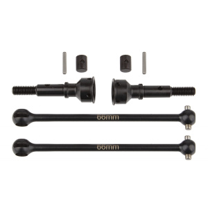 Associated RC10B74.1 trasero CVA juego, 66mm